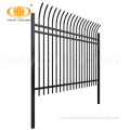 Bent top garden fence steel fence panels